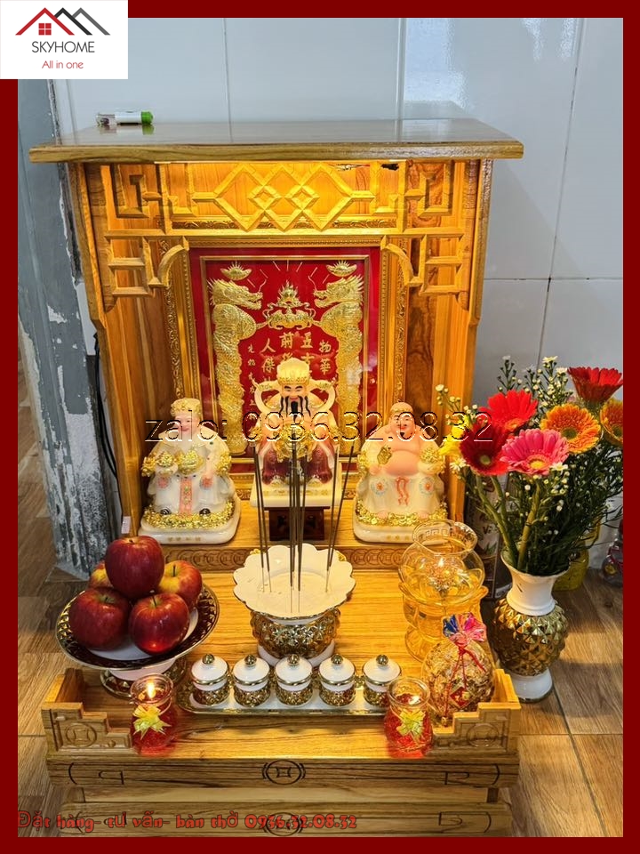 Hướng dẫn thỉnh và an vị bàn thờ Thần Tài